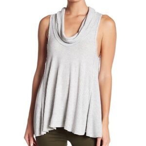 NWOT Free People ‘Swing It’ Cowl Neck Tank Top